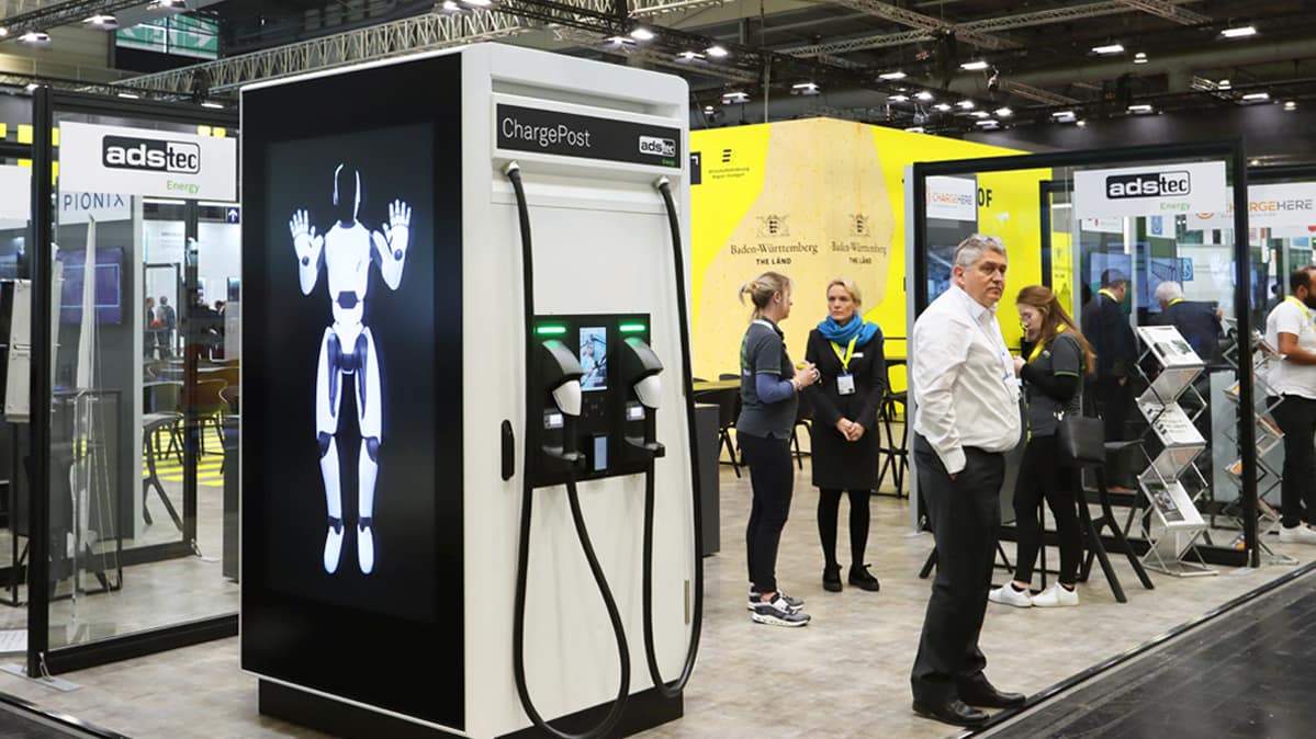 Die batteriebasierte Speicherlösung von ADS Tec auf der Hannover Messe 2023