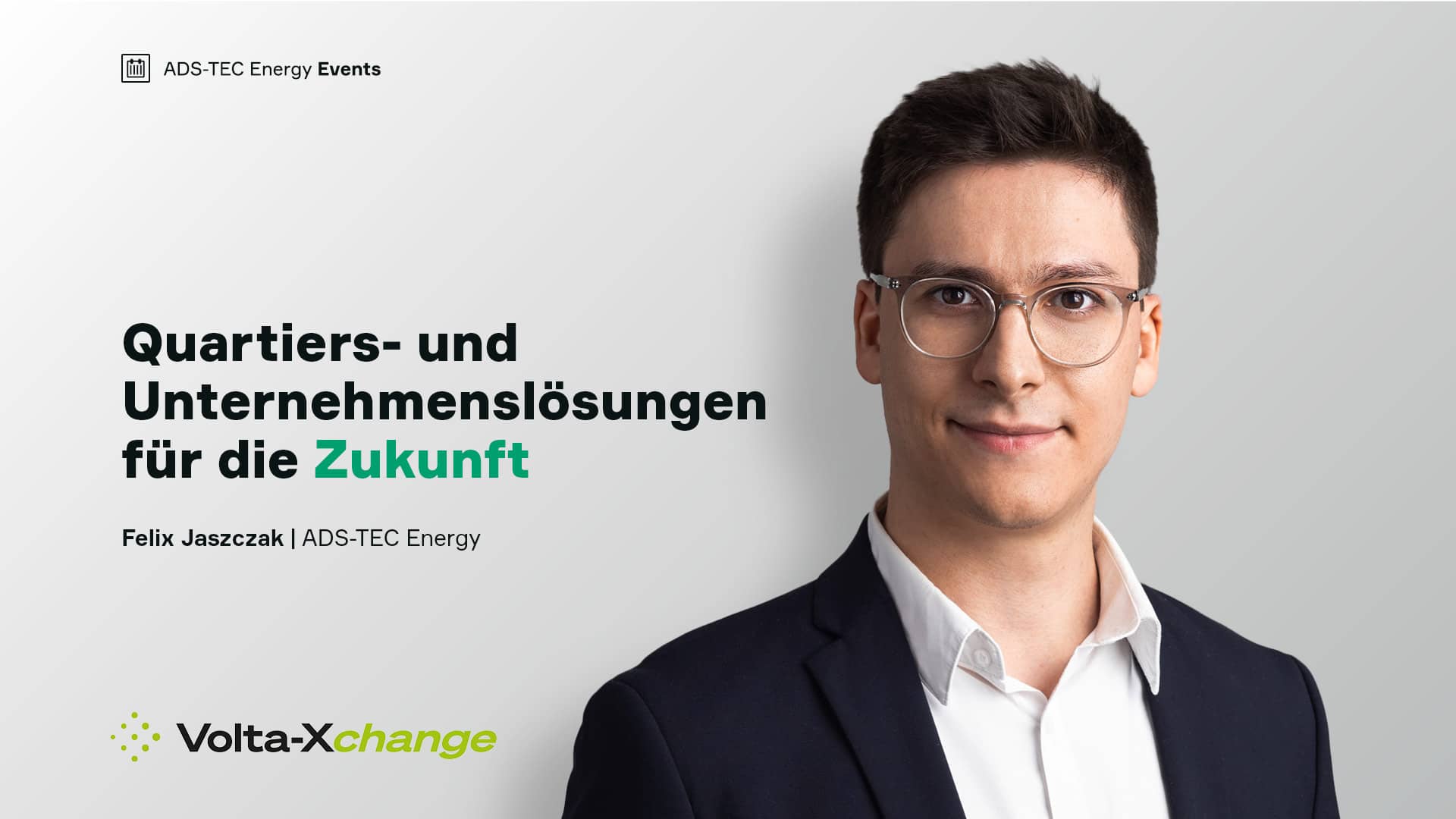ADS-TEC stellt die virtuelle Plattform auf der Volta-Xchange vor.
