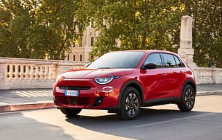 Der Fiat der Frontansicht