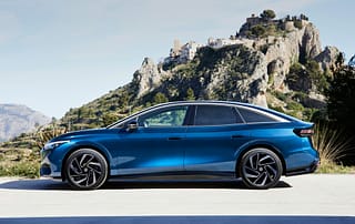 Die schwunghafte Seitenlinie ist teil der Aerodynamikmaßnahmen die VW beim ID.7 umgesetzt hat.