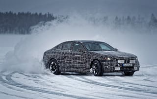 Längs- und Querbeschleunigung gehören zu jedem Erprobungstest eines BMW