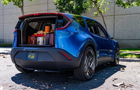 Der Houdini-Kofferraum sorgt für ein "anstoßfreies" Ein- und Ausladen.