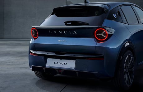 Lancia Ypsilon Heckansicht