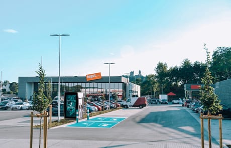 Der Numbat findet sich aktuell auf einem tegut Parkplatz.