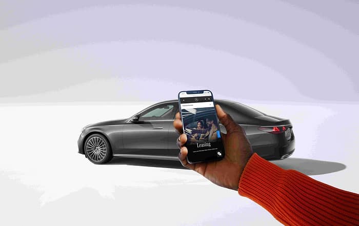 Mercedes-Benz Mobility führt vollständig digitalen Vertragsabschluss für Leasing ein.