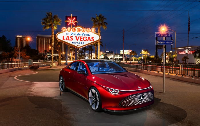 Der CLA Concept feiert Premiere in Amerika.